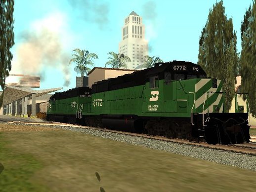 SD40-2 Burlington Northern