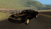 Pontiac Firebird Trans am 77 BlackOne