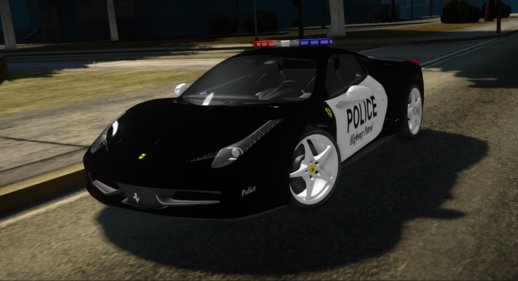 2015 Ferrari 458 Italia - Highway Police Car