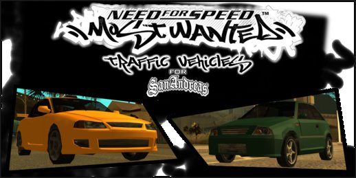 NFS:MW Traffic Cars