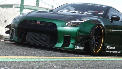 2019 Nissan GT-R Liberty walk LB Performance (The 2nd gen) [Add-On]