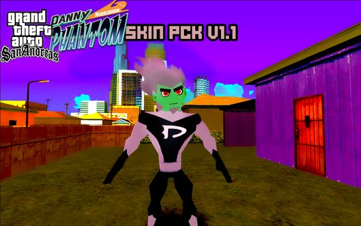 Danny Phntom Skin Pack V1.1