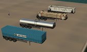 B-Double Roadtrain Trailers Pack [SA Style]