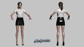 Claire's Casual T-Shirt MiniSkirt