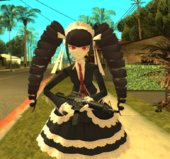 Celestia Ludenberg from Danganronpa