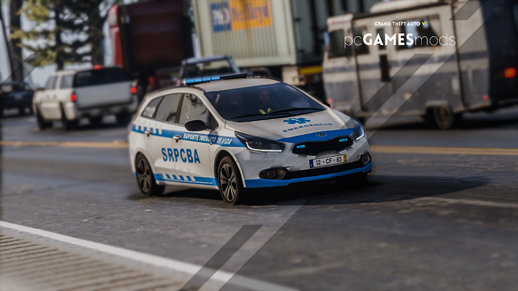 Portuguese The Azores Regional Civil Protection and Fire Service - SIV - Kia Ceed Sw II [ AddOn / Refletive ]