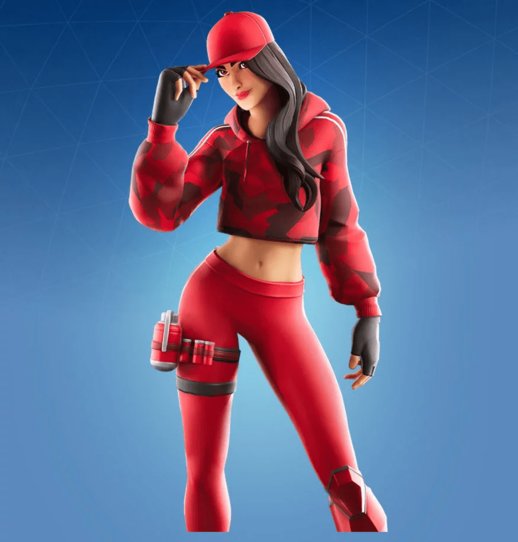 Fortnite Street Fashion Red [Ruby]