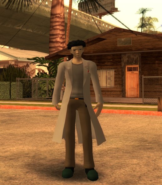 Okabe Rintarou from Steins;Gate