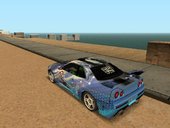 Nissan Skyline Bule Dreams Paintjob Mod