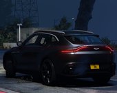 2020 Aston Martin DBX [ Add-On | Digital Dials | Template | Livery | Dirtmap | Extras ] 