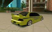 Paintjob Fast And Furious 2 Mitsubishi Lancer evo