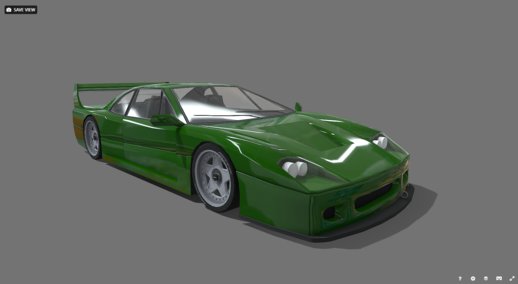 BlueRay's Turismo F40-GT