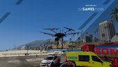 Portuguese Directorate-General for Health - stay at home - dji matrice 600 [ AddOn ] v1.0