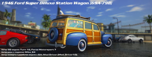 Ford Super Deluxe Station Wagon (69A-79B) 1946