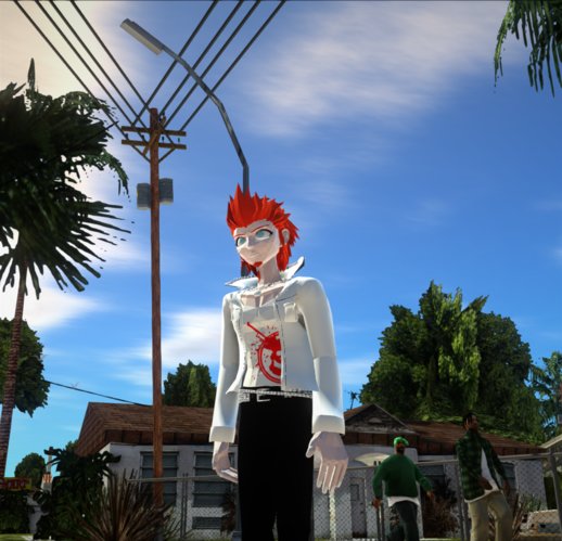 Leon Kuwata from Danganronpa 