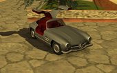 1955 Mercedes-Benz 300SL (Low Poly)