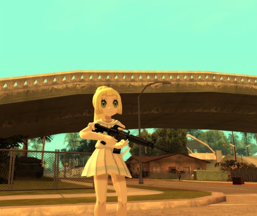 Lillie from Pokémon Sun & Moon (Z-Powered)