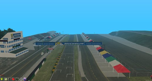 Road Atlanta Racing Track Projekt