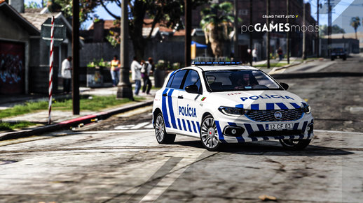 Portuguese Public Security Police - Brigit Transit Division - Fiat Tipo  [ AddOn / Replace ] v1.0