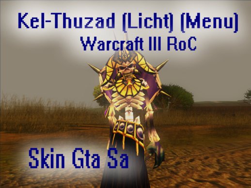 Kel-Thuzad (Licht) (Menu) - Warcraft III RoC