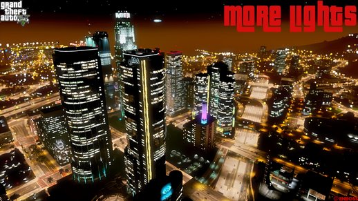 GTA 5 More Building/City Lights Mod