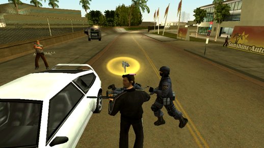 SWAT Retextured for GTA VC ANDROID 