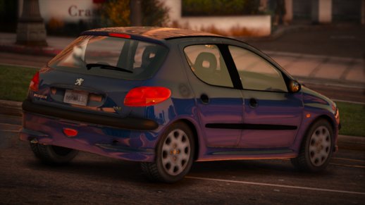 Peugeot 206 2002 [Add-On | Extras | Dirt-map]