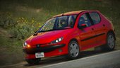 Peugeot 206  2004 [Add-On | Extras | Dirt-map]