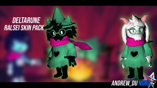 Deltarune - Ralsei Skins Pack