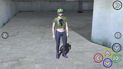 GTA Online Skin Random Female Rubia 2 for Mobile