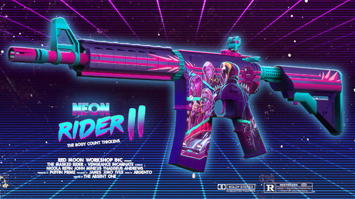 M4A4 NEON RIDER II