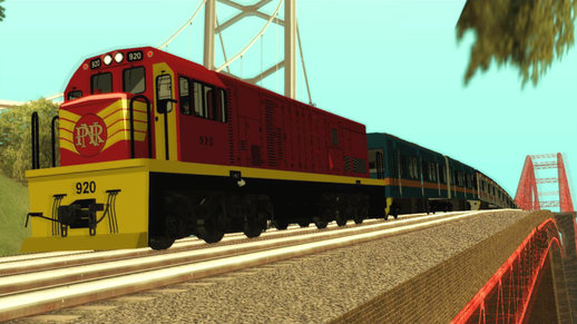 P.N.R G.E U15C DEL #920 (MetroTren Livery)