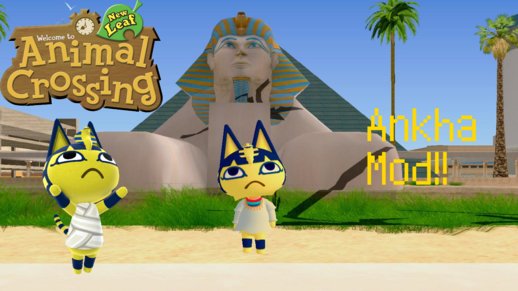 Animal Crossing Ankha Skin Mod