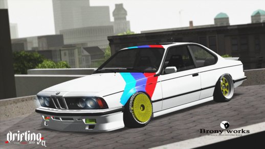 BMW E635 CSI stance