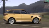 RANGE ROVER® SPORT SVR [IVF][ADB]