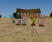 Animal Crossing Rabbits Skin Pack