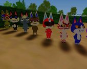 Animal Crossing Nude Cats Skin Pack