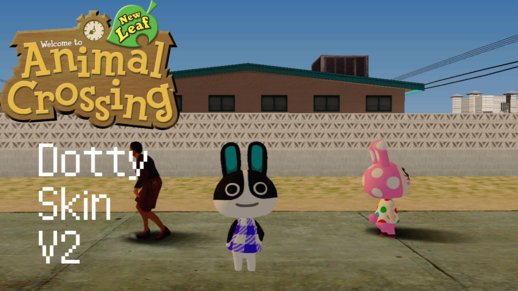 Animal Crossing Dotty Skin V2