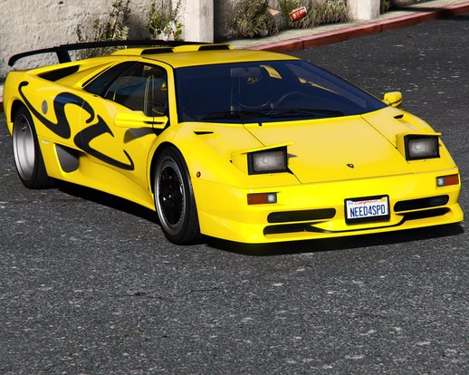 Lamborghini Diablo SV 1995-2001 [ Add-On | Template | Extras ] 