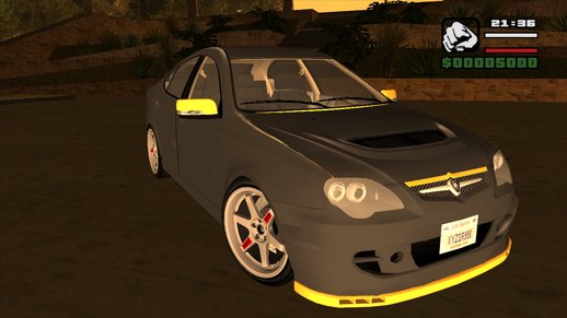 Proton Persona Black Yellow