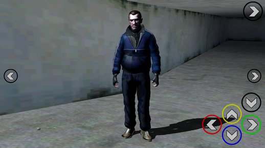 Niko Bellic in Blue Jacket for mobile