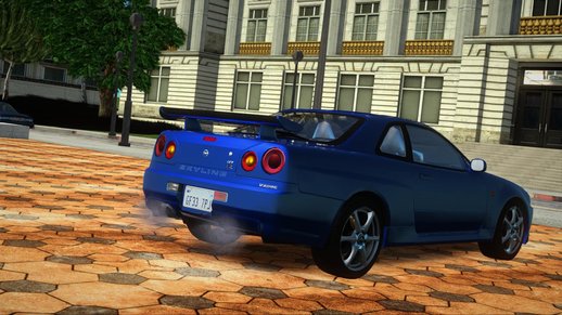 Nissan Skyline R34 for Mobile