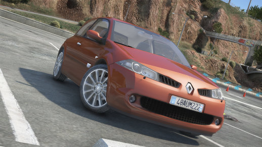 Renault Megane II.2 RS 3 doors [Add-on | Extras | Template]