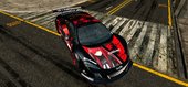 Vera Rose [Punishing: Gray Raven] Livery for Mc'Laren 650S Liberty Walk [Return Team]