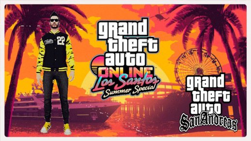 GTA V Online Skin New Dlc Summer #5