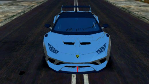 Lamborghini Huracan Silhouette Dff Only