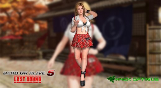 DOA5LR Tina Armstrong Schoolgirl