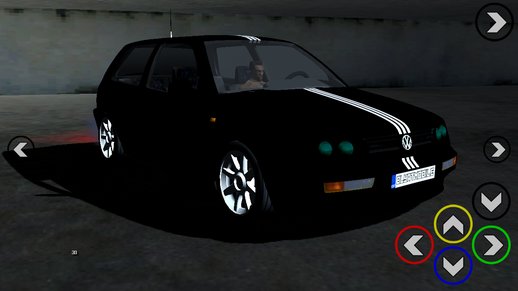 Volkswagen Golf Mk3 BLYATMOBILE for mobile