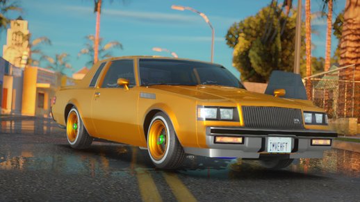 BUICK GNX 1987 LOWRIDER [IVF|VehFuncs|SAMP]