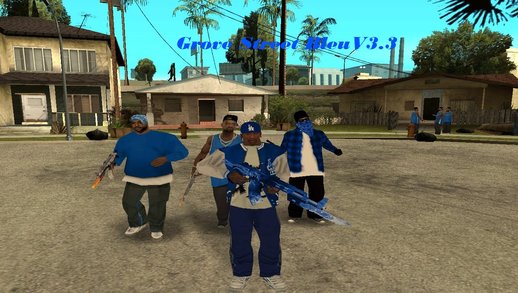 Grove Street Blue V3.3 (Full)